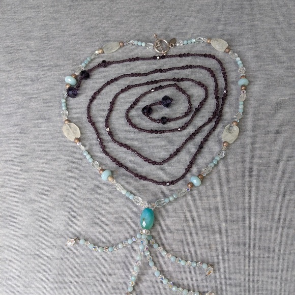 🎉 3/$20 Lot of 2 Beaded Necklaces - Picture 3 of 7